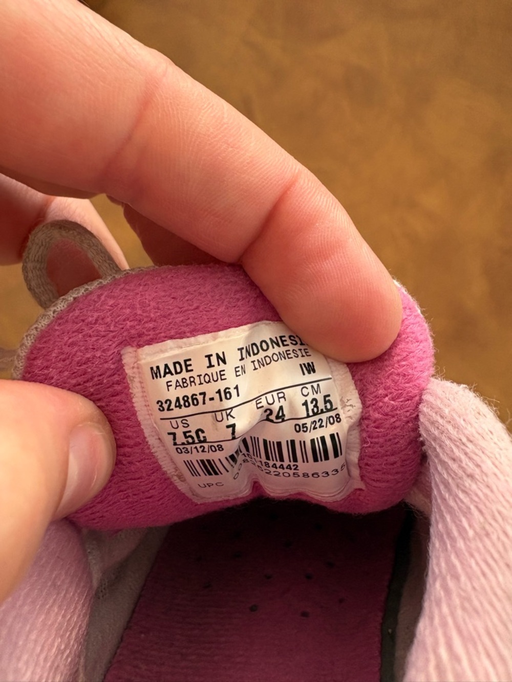 Nike Pink Kids' Sneaker